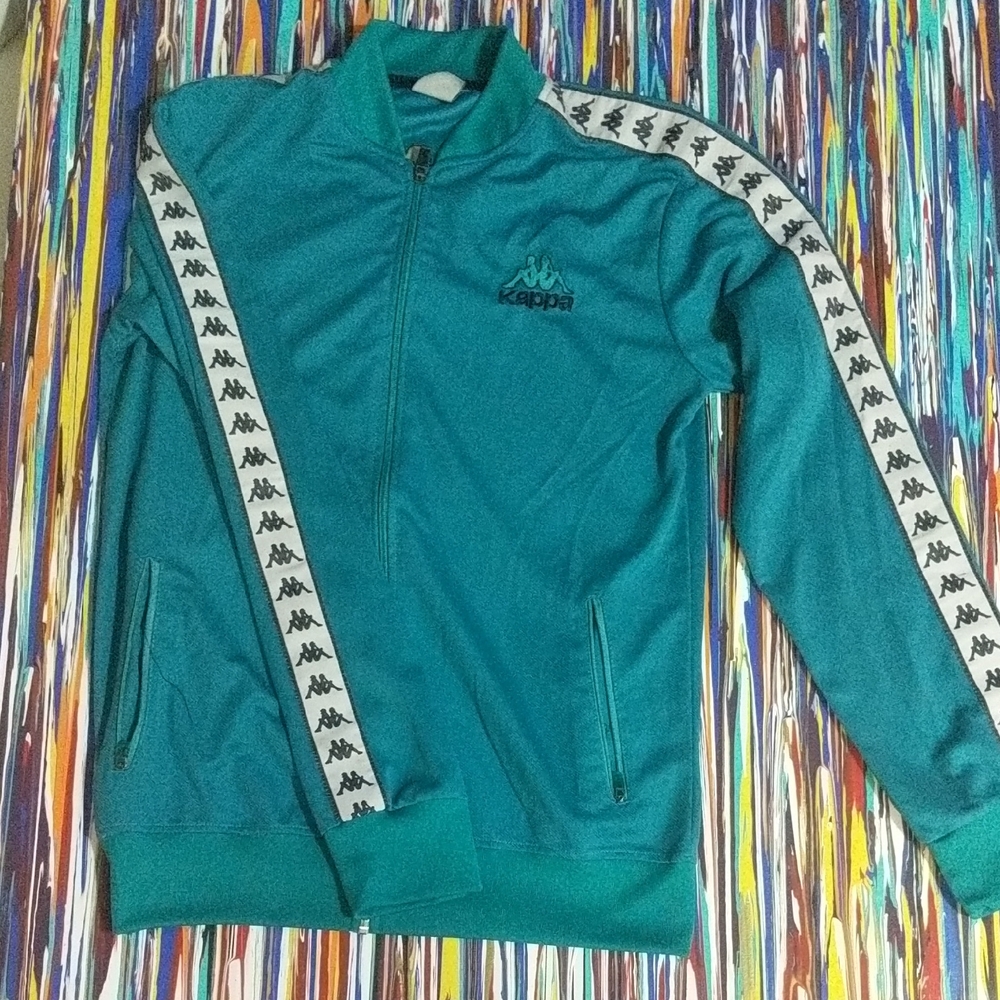 Kappa Turquoise Zip-Up Jacket
